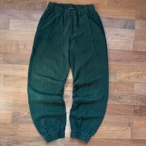 Forest Green Brandy Melville Sweatpants